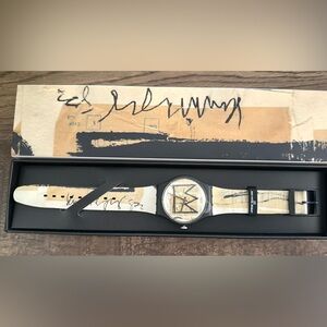 Swatch/MOMA Basquiat ‘Untitled’ Watch - 41MM - Brand New in Box
